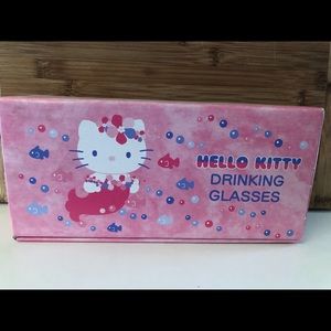 Hello Kitty drinking glasses